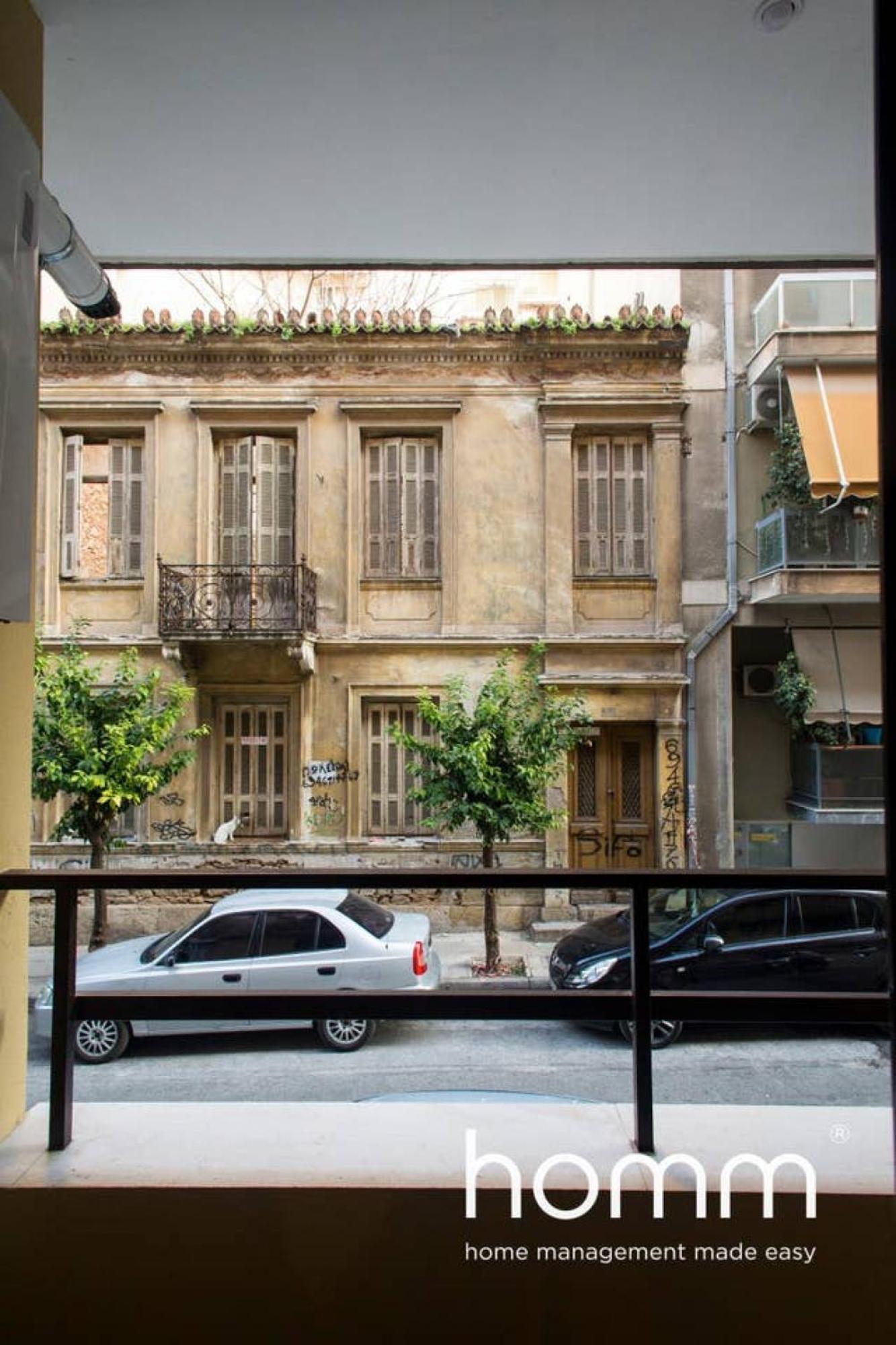 Unique Urban Homm Studio In Piraeus, Alkiviadou 아파트 외부 사진